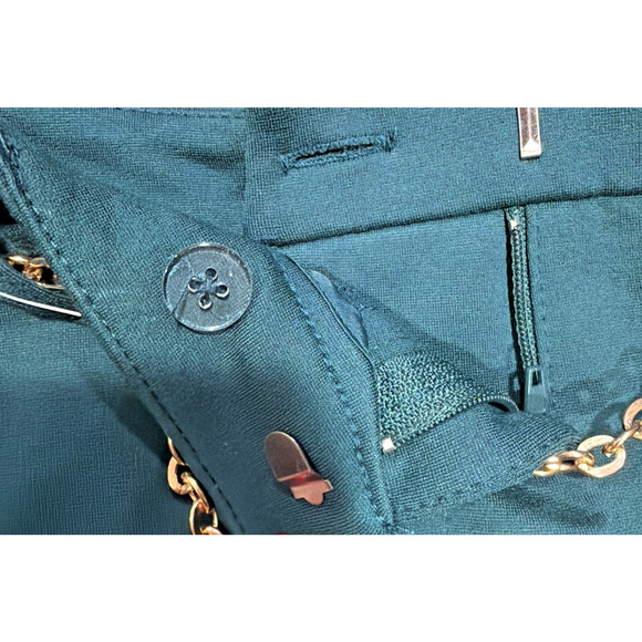 Zac & Rachel Figure Defining Pants M Teal NWT - Picture 3 of 10